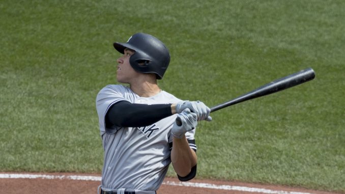 By Keith Allison from Hanover, MD, USA (Aaron Judge) [CC BY-SA 2.0 (https://creativecommons.org/licenses/by-sa/2.0)], via Wikimedia Commons