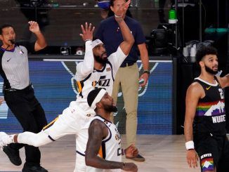 Mike Conley throws up shot late in Game 7.