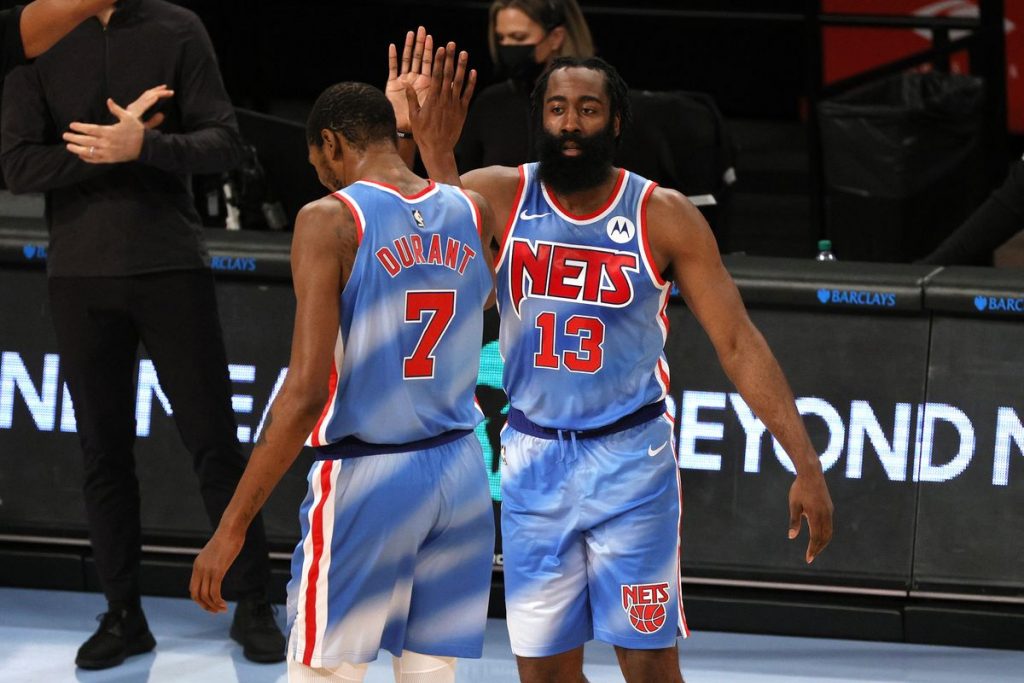 Harden and Durant Nets