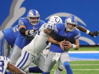 Stafford sacked by Colts