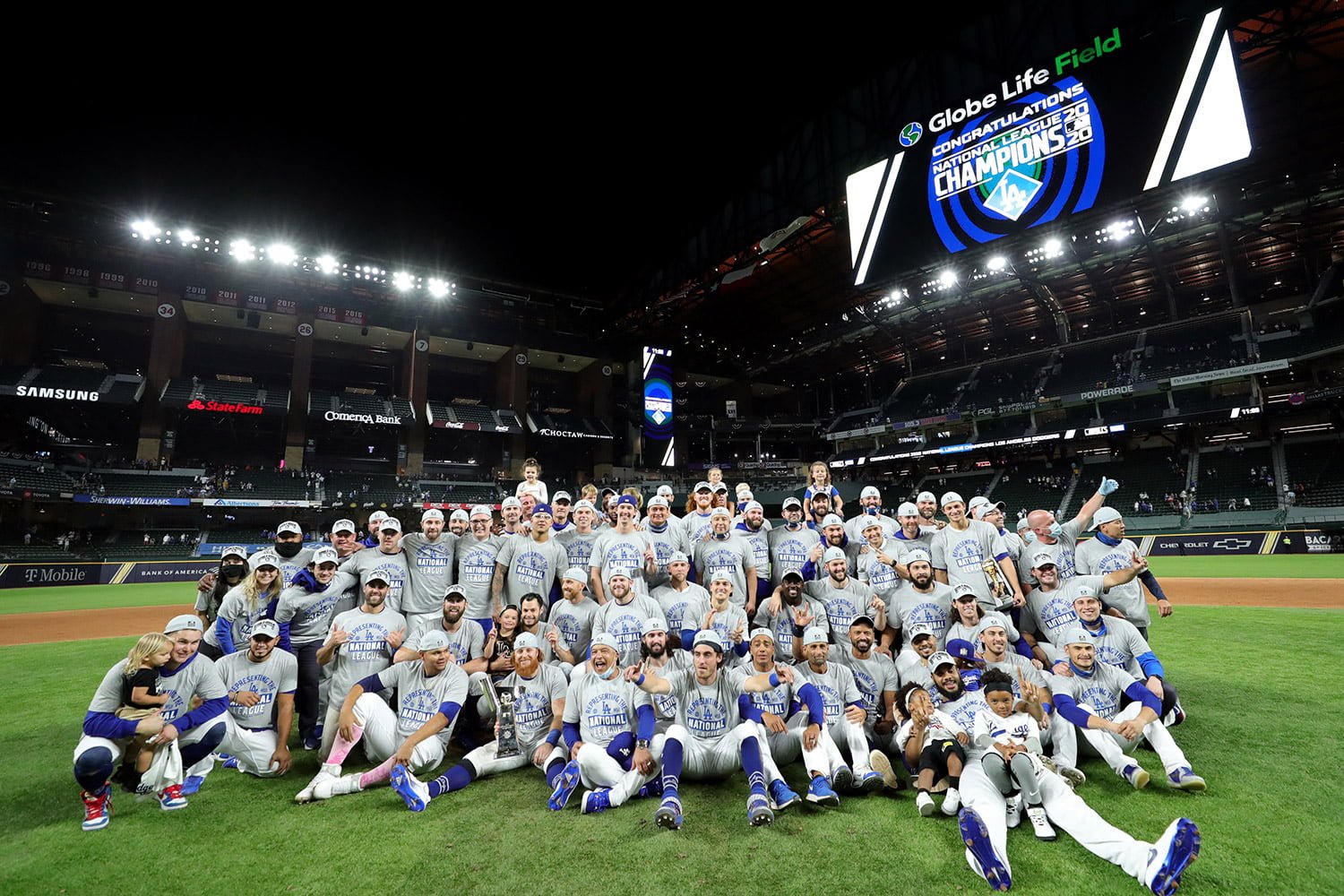 dodgers world series 2020 roster