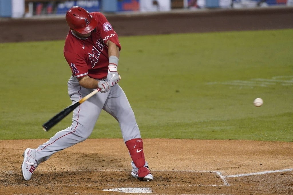 MIke Trout swing