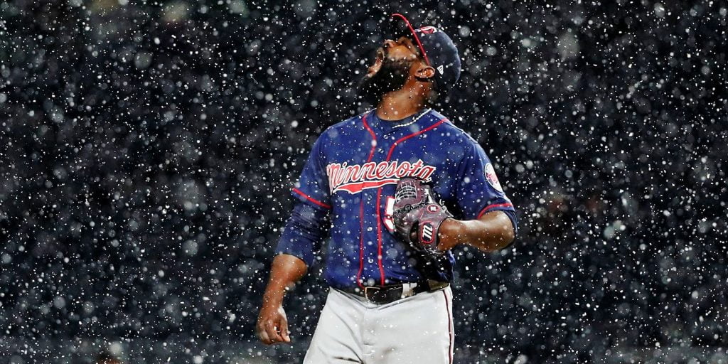 MLB in the snow