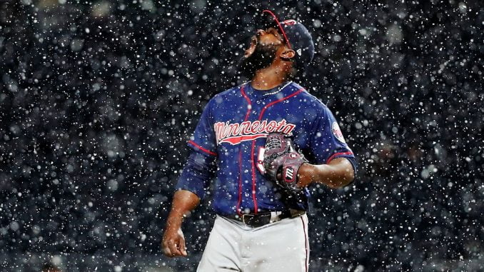 MLB in the snow