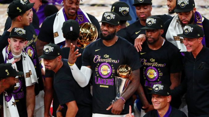 Lakers win title 2020