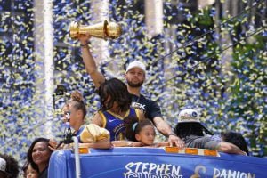 Steph Curry parade