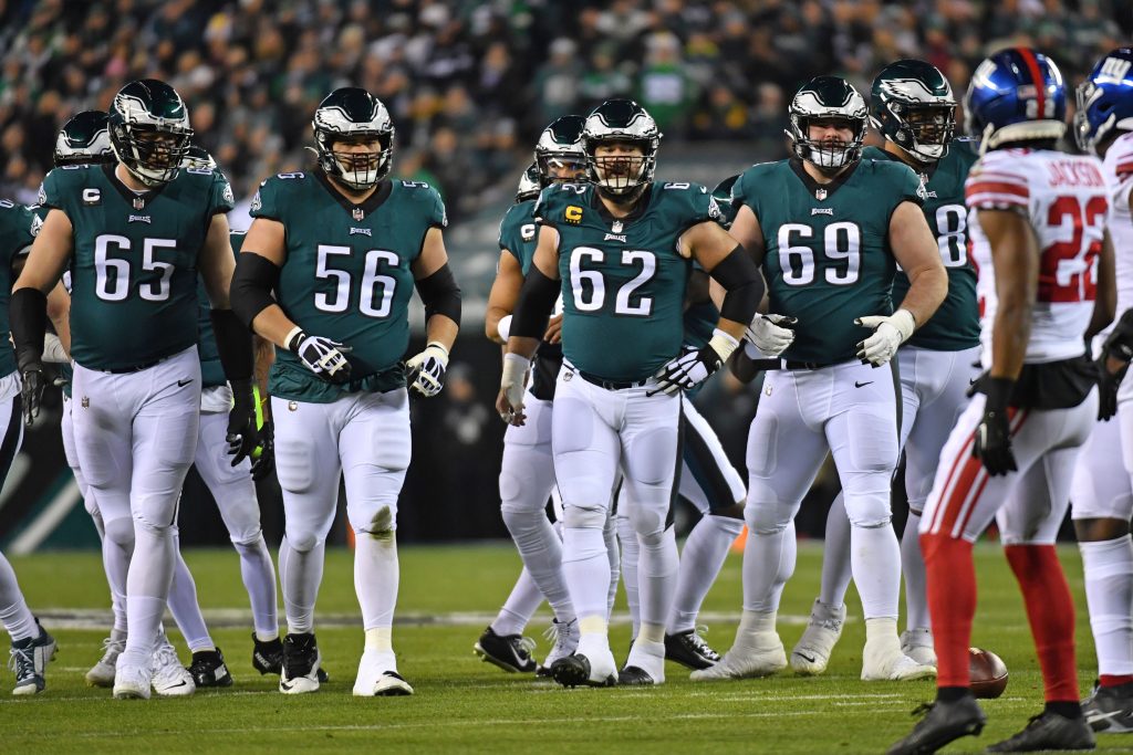 Eagles offensive line