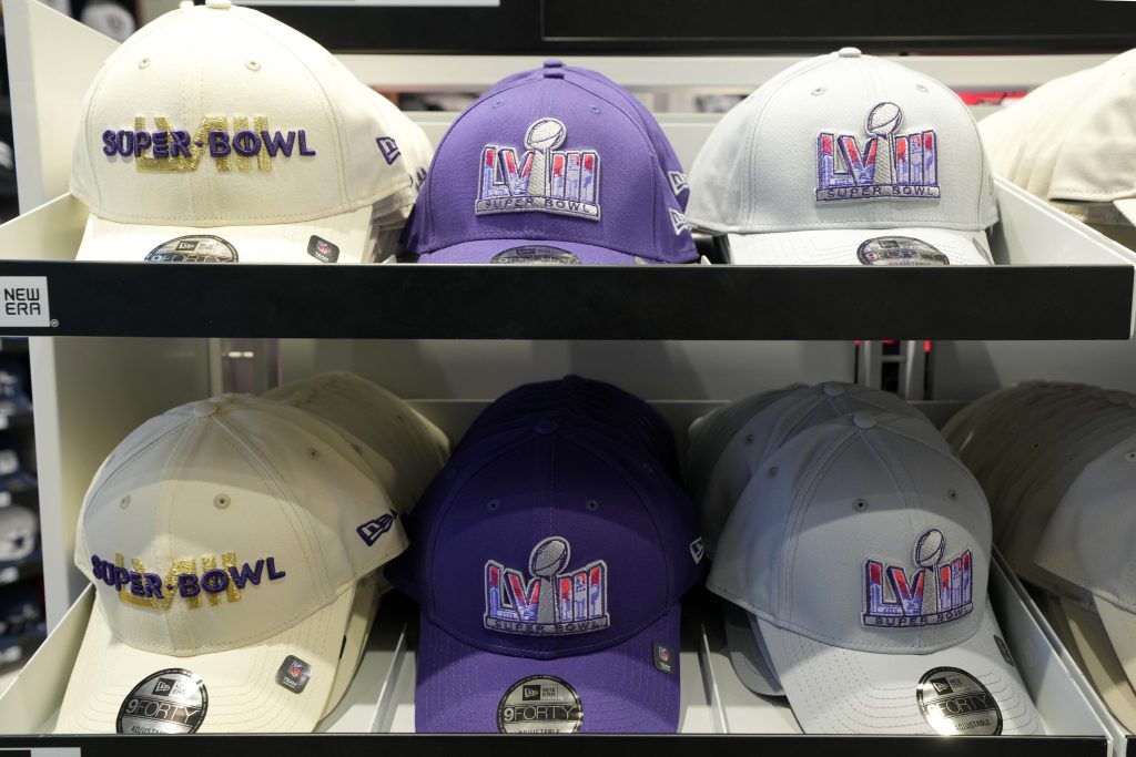 Super Bowl hats